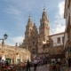Arriving in Santiago de Composetela