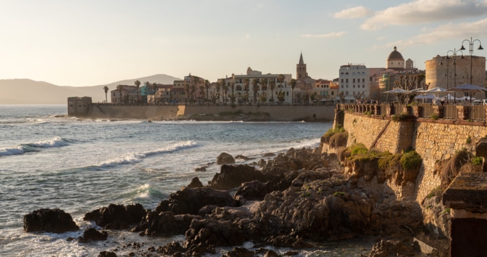 Alghero, a former Catalan city in Sardinia, is one of Europe's best April Easter destinations