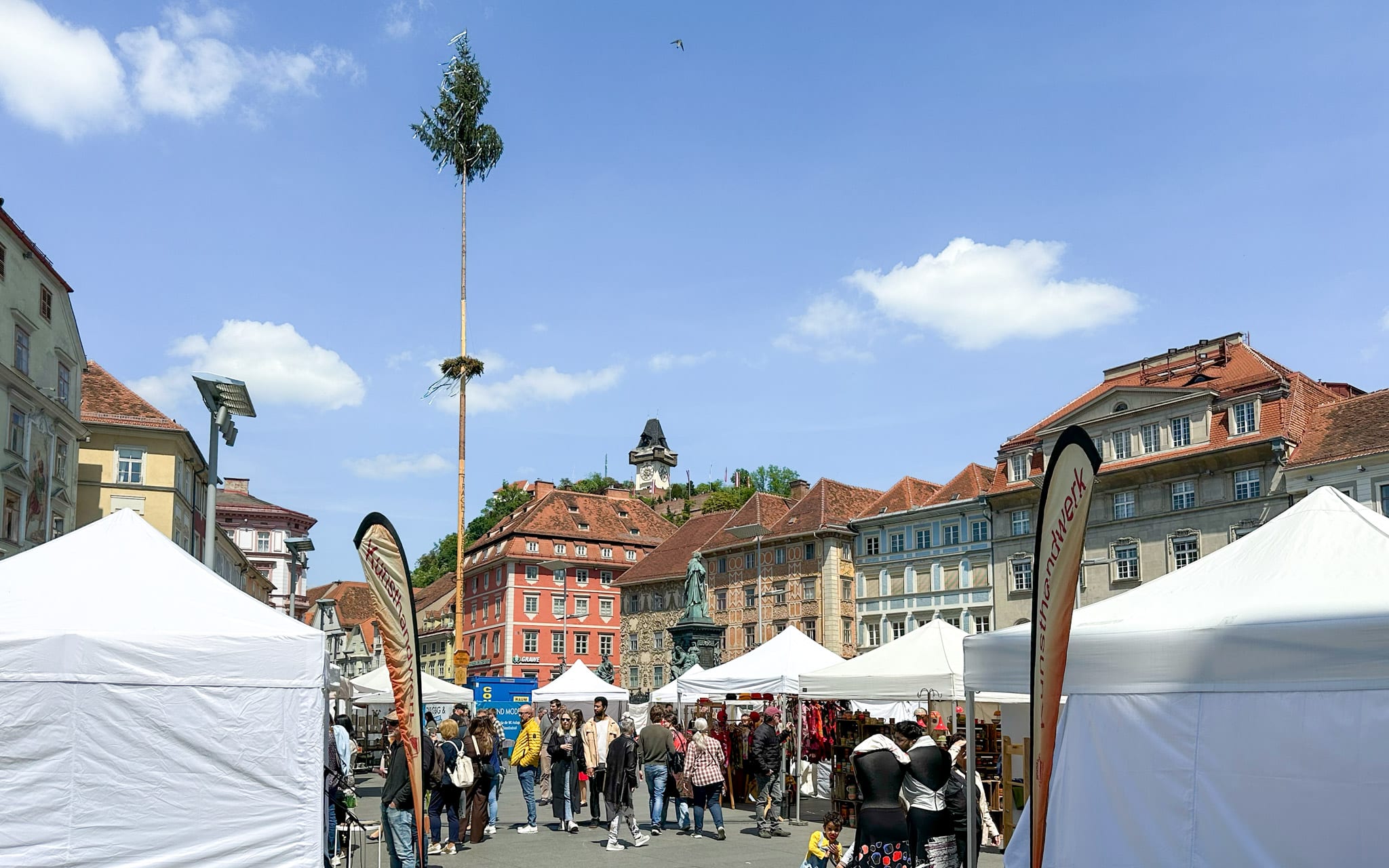 Graz, Austria in spring