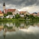 Frohnleiten is a small medieval town along the River Mur near Graz, Austria