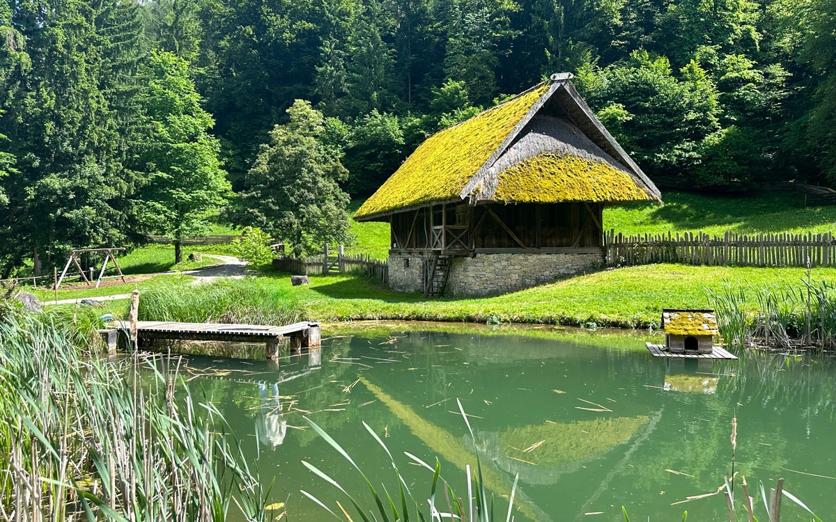 Austrian Open Air Museum just outside Graz