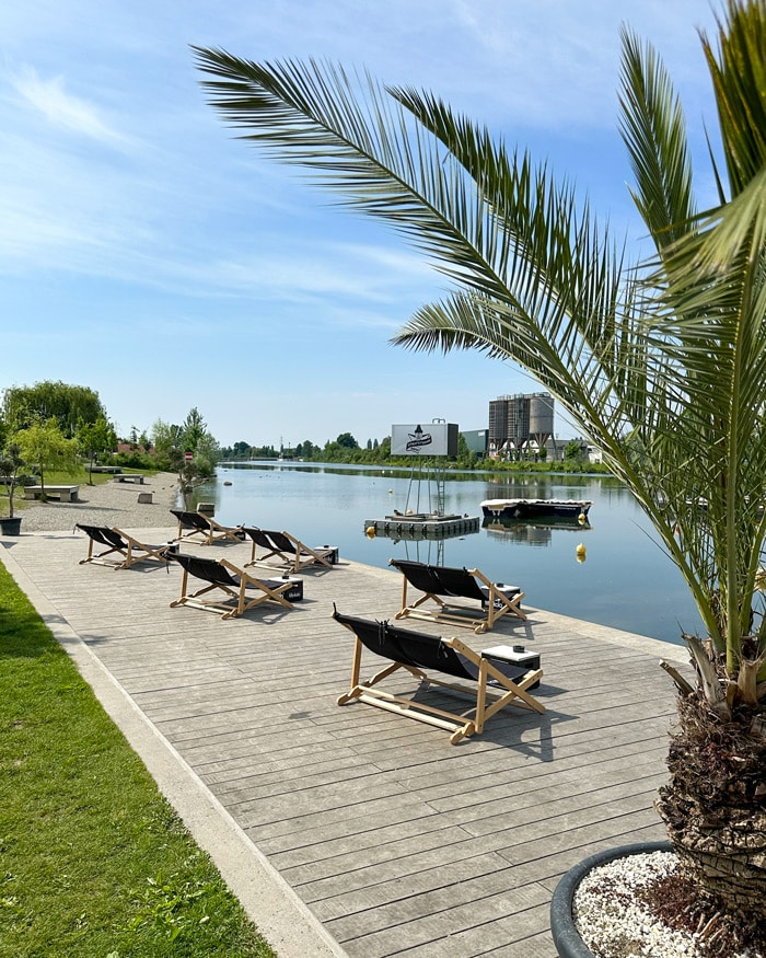 Graz's city beach and parks are summer-time fun