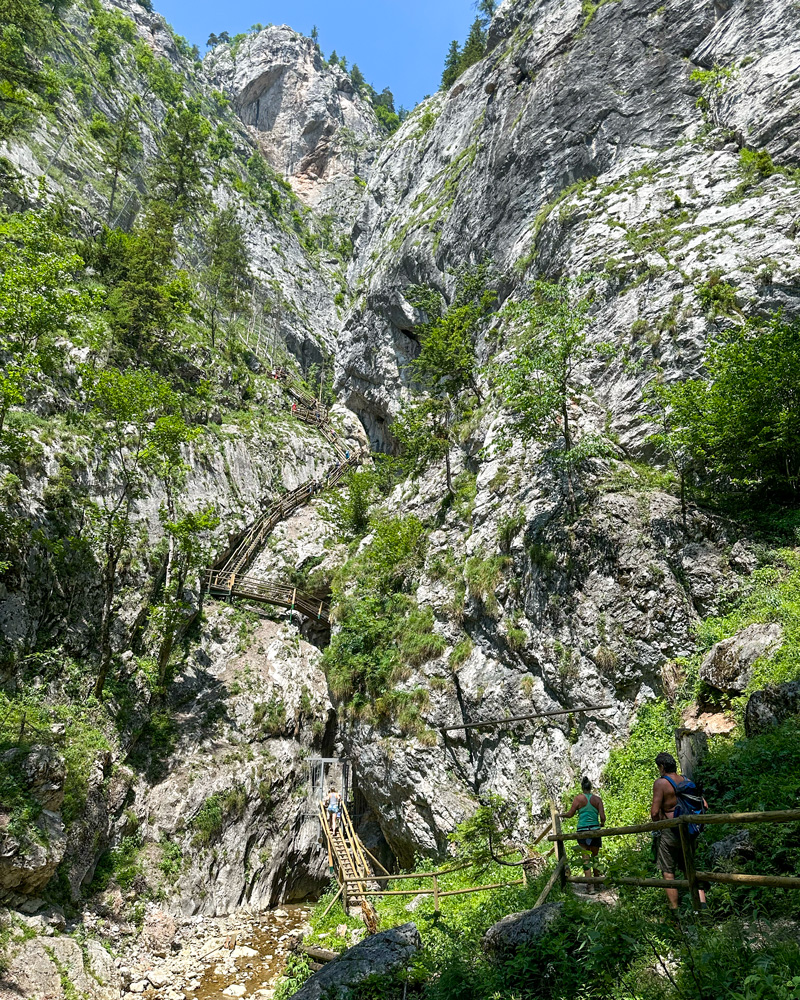 Start of the Bärenschützklamm trail