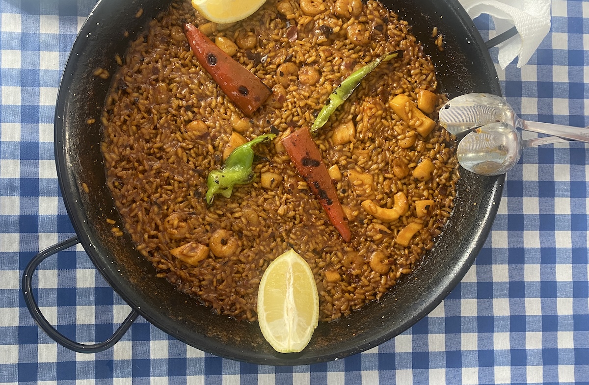 Paella hails from the Valencia region