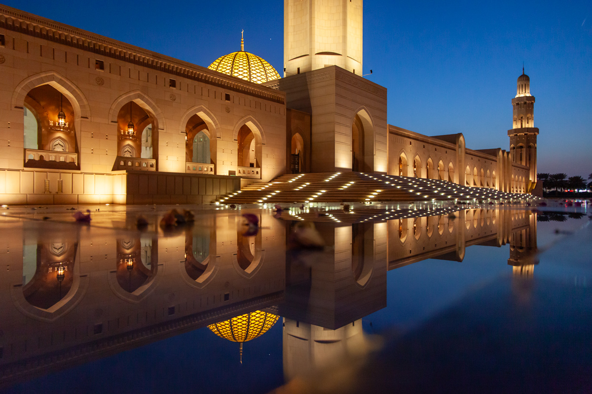 Muscat’s Sultan Qaboos Grand Mosque
