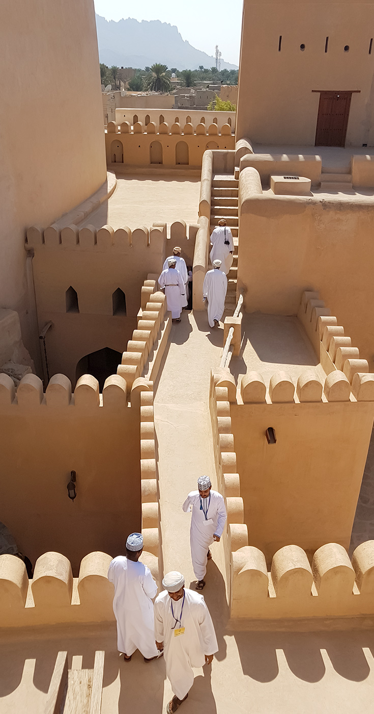 Inside Nizwa Fort