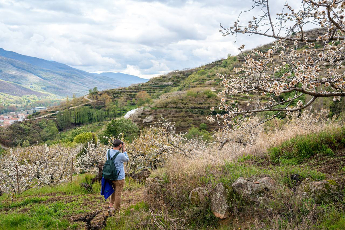 Writer Emerson in his home region of Extremadura